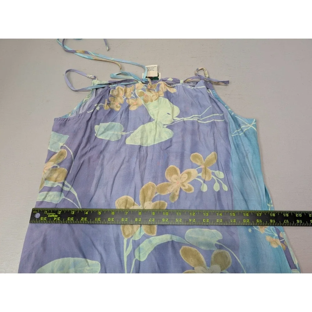 Chilli Peppers Dress‎ Womens Size M Beach Cover Up Floral Midi Vacation Summer